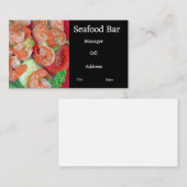 vishandel visitekaartje (Voorkant / Achterkant)