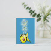 vishandel visitekaartje (Staand voorkant)