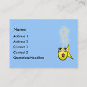 vishandel visitekaartje (Achterkant)