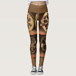 vishaspels op de plank leggings