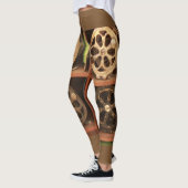 vishaspels op de plank leggings (Links)