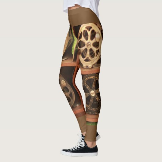 vishaspels op de plank leggings (Links)