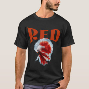 Vishengel, vis, kat moeder, kat die bijna gevangen t-shirt
