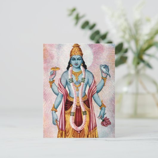Vishnu Briefkaart (Staand voorkant)