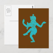 Vishnu Briefkaart (Voorkant / Achterkant)