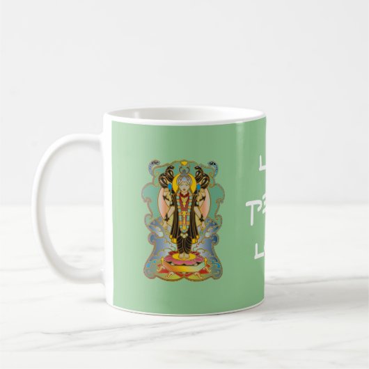 Vishnu Hindu Deity God Koffiemok (Links)