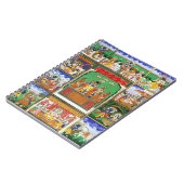 Vishnu in het midden van zijn tien avatars, Jaipur Notitieboek (Linkerzijde)