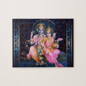 Vishnu & Lakshmi - Puzzle Legpuzzel (Horizontaal)