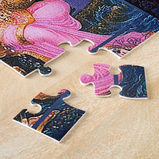 Vishnu & Lakshmi - Puzzle Legpuzzel (Zijkant)