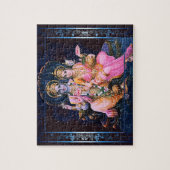 Vishnu & Lakshmi - Puzzle Legpuzzel (Verticaal)