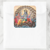 Vishnu & Lakshmi Stickers - Versie 2 (Tas)