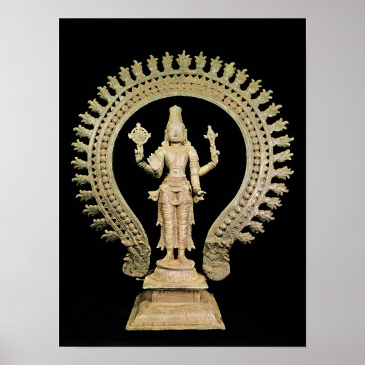 Vishnu, Late Chola Poster (Voorkant)