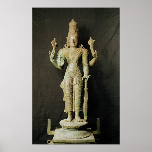 Vishnu, Late Chola Poster (Voorkant)