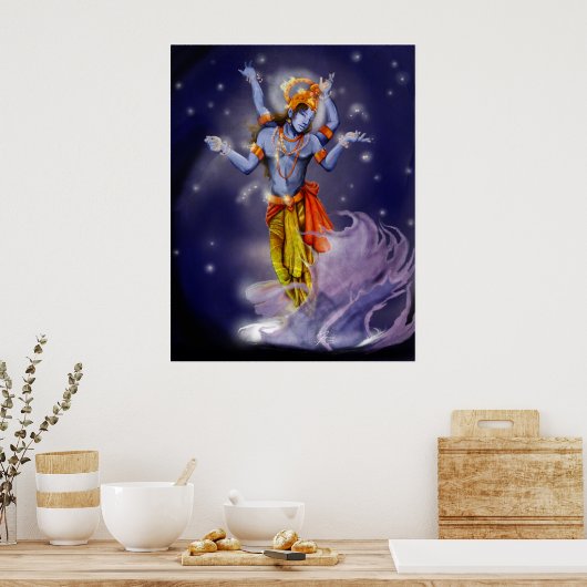 Vishnu Poster (Keuken)