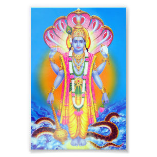 Vishnu Print (4 x 6 inch) Foto Afdruk