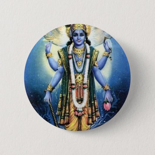 Vishnu Ronde Button 5,7 Cm (Voorkant)