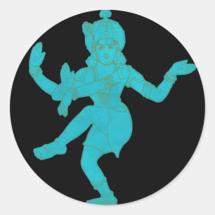 Vishnu Ronde Sticker