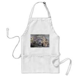 Vishnu Snow Leopard Apron Standaard Schort