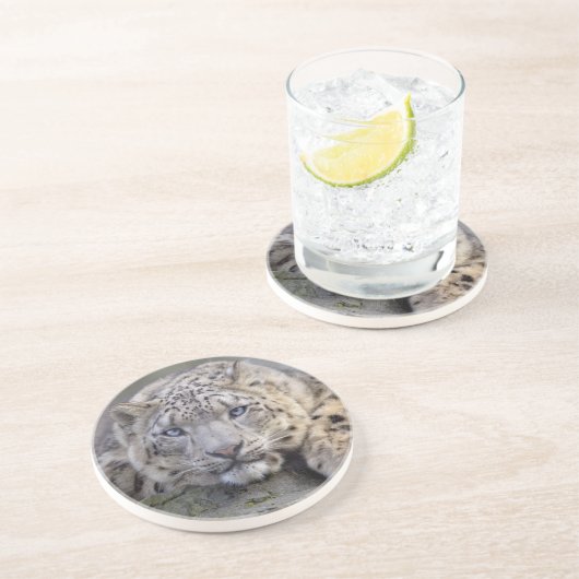 Vishnu Snow Leopard Onderzetter (Zijkant)