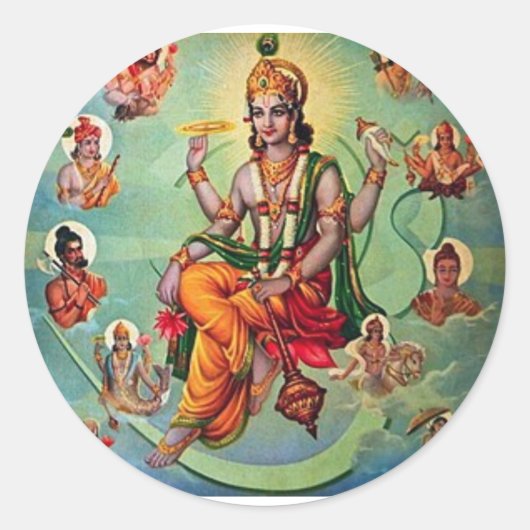 vishnu sticker (Voorkant)