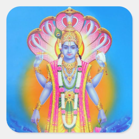 Vishnu Stickers (Voorkant)