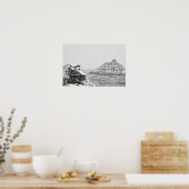 Vishnu Temple Poster (Keuken)