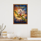 Vishnu V01 Poster (Keuken)