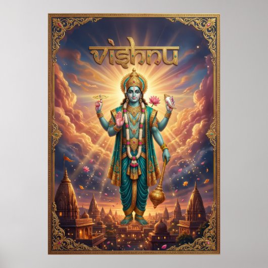 Vishnu V02 Poster (Voorkant)