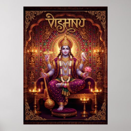 Vishnu V04 Poster (Voorkant)