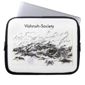 Vishnuh-Genootschap intocht vanuit zee Laptop Sleeve (Voorkant)