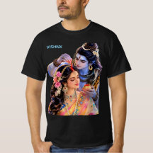 VISHNX Goddelijke Liefde Heer Shiva en Parvati Gra