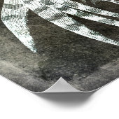 Vishook - Vliegende vissen - Bruin Poster (Hoek)