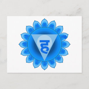 Vishuddha The Throat Chakra Briefkaart
