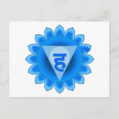 Vishuddha The Throat Chakra Briefkaart (Voorkant)