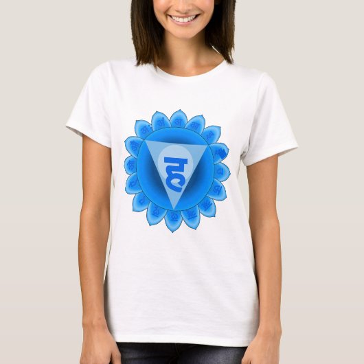 Vishuddha The Throat Chakra T-shirt (Voorkant)