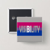 visiBIlity Vierkante Button 5,1 Cm (Voorkant /achterkant)