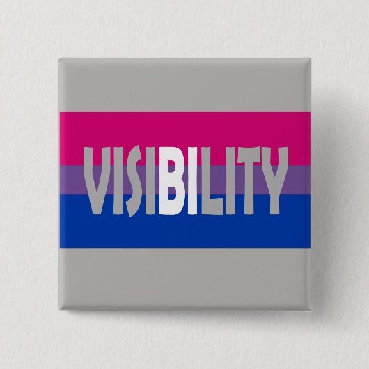 visiBIlity Vierkante Button 5,1 Cm (Voorkant)