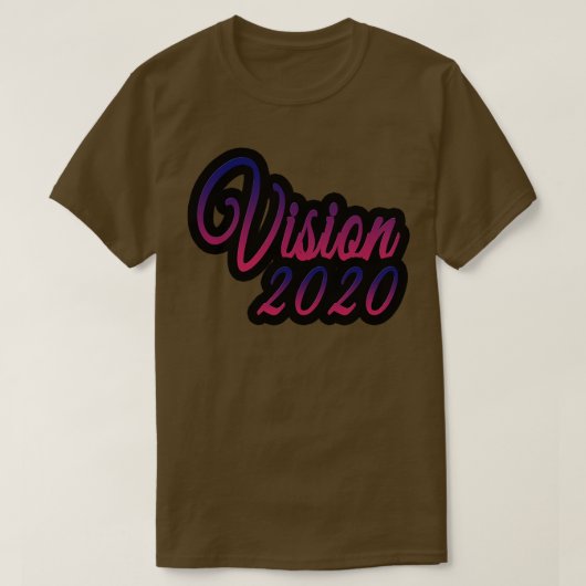 Visie 2020 t-shirt (Design voorkant)