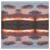 Visie bij zonsondergang stof (Swatch)