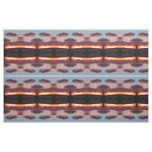 Visie bij zonsondergang stof (Fat Quarter)