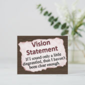 Visie  briefkaart (Staand voorkant)