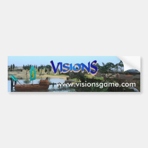 Visie-Bumpersticker 2017 Bumpersticker