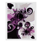 "Visie en Sentiment", Glanzend Poster (Voorkant)