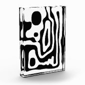 Visie Grip: Abstract Zwart & Wit Fotoblokken (Links)