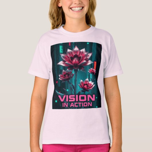 Visie in actie! t-shirt (Voorkant)