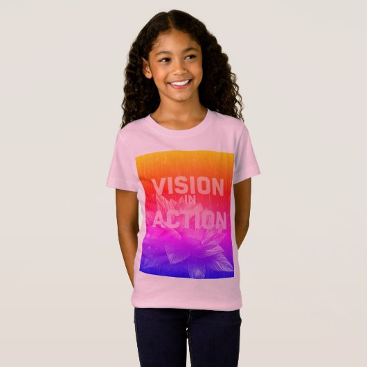 Visie in actie t-shirt (Voorkant volledig)