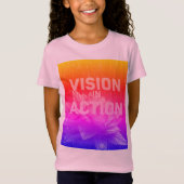 Visie in actie t-shirt (Voorkant)