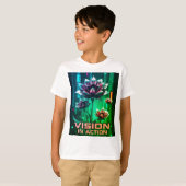 Visie in actie! t-shirt (Voorkant volledig)