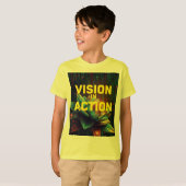Visie in actie t-shirt (Voorkant volledig)