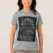 Visie in actie! Tri-Blend shirt (Voorkant)